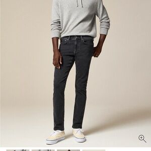 J. Crew Men's Charcoal Jeans 484